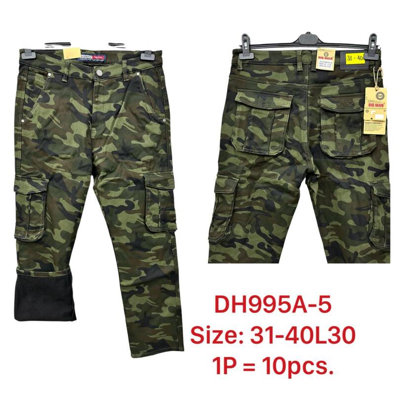 Spodnie jeansy meskie Roz 31-40, 1 Kolor Paczka 10 szt